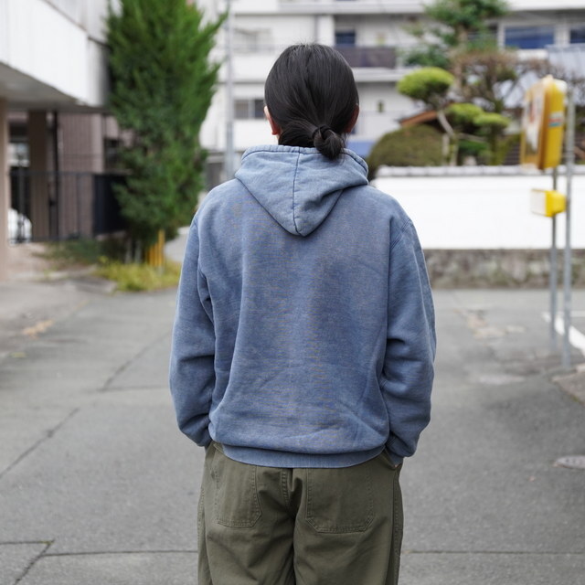 �y26SS�z A.PRESSE(�A �v���b�Z)/ Vintage Attached Hood Sweat Parka -BURGUNDY,BLUE- #26SAP-05-16(12)