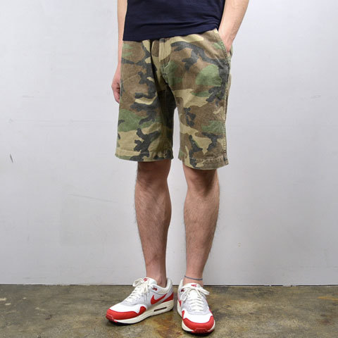 MASTER&Co.(}X^[AhR[) CHINO SHORTS with BELT -(01)CAMO- (1)
