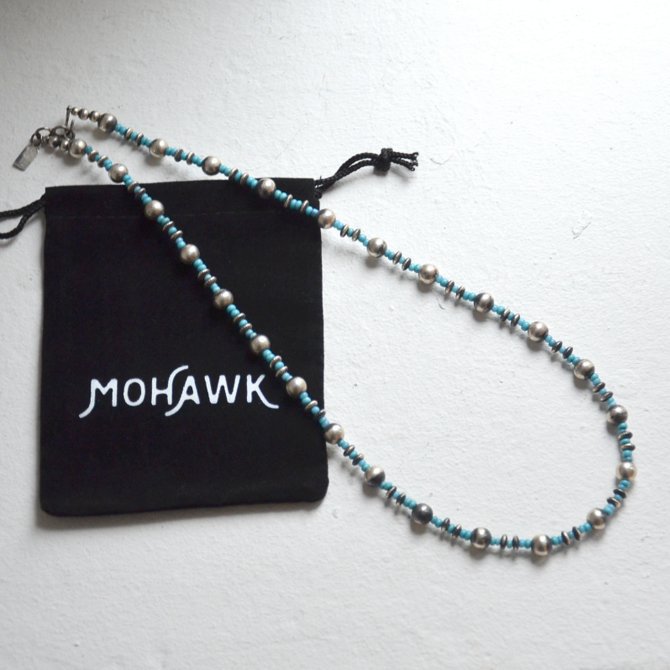 MOHAWK(z[N) Silver Vintage Beads Necklace(1)