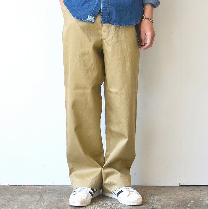 入園入学祝い orslow vintage fit army trousers オアスロウ