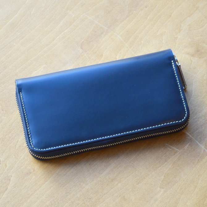 Whitehouse Cox (ホワイトハウスコックス) / LONG ZIP WALLET BRIDLE