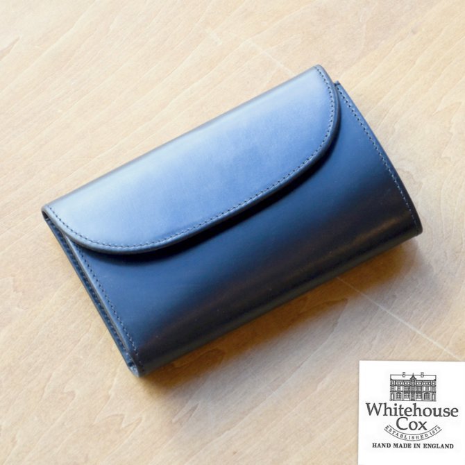 Whitehouse Cox (ホワイトハウスコックス) 3FOLD WALLET BRIDLE