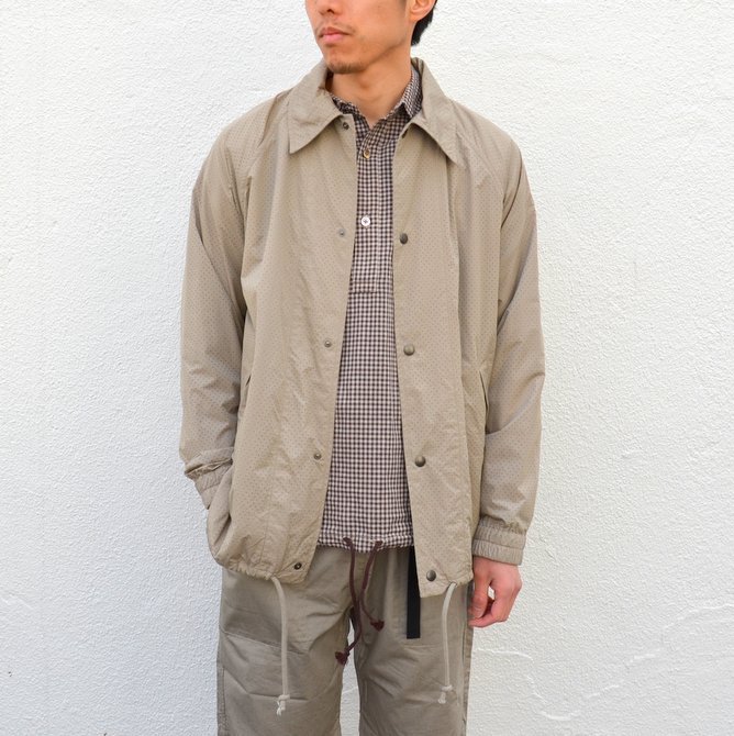 フラワープリント ts(s) LLong Zip Pullover Parka ティーエスエス