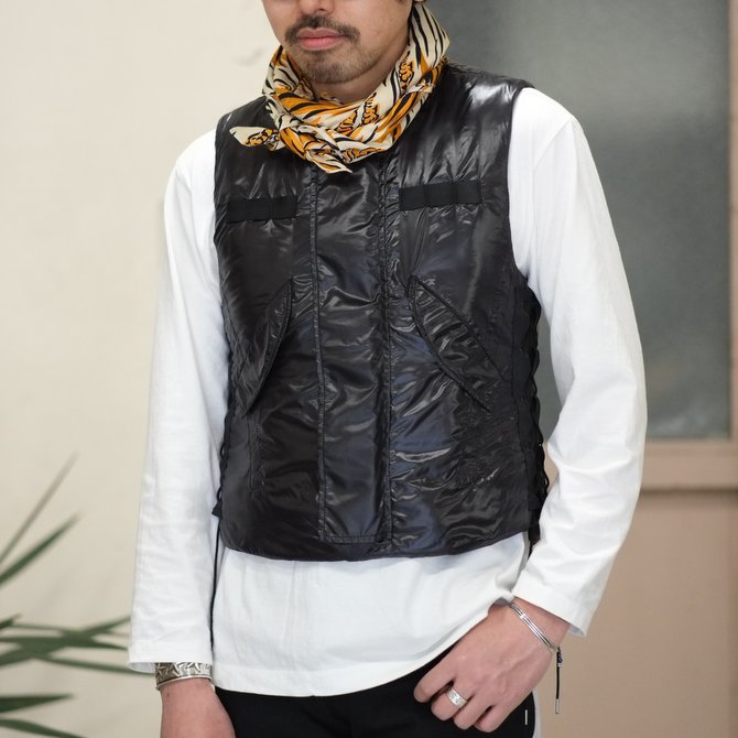 タカヒロミヤシタザソロイスト TAKAHIROMIYASHITA TheSoloIst  sj.0011SS22/oversized quilting liner vest オーバーサイズキルティングライナーベスト メンズ 46