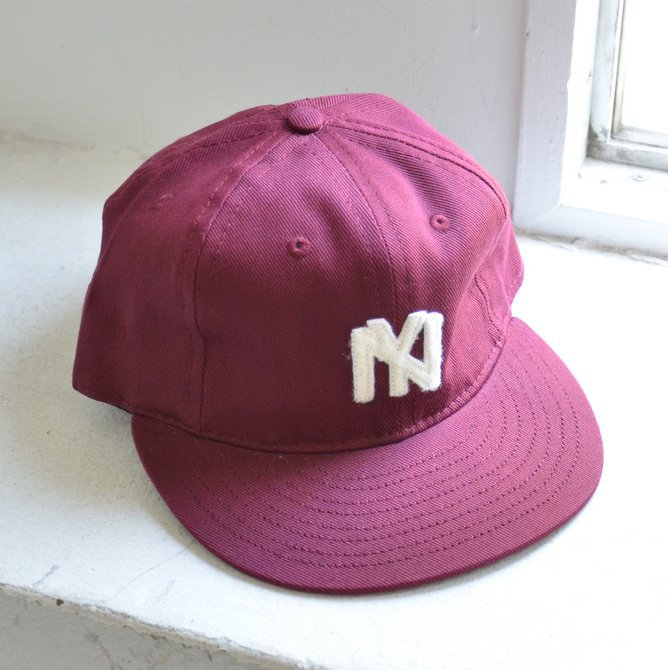 EBBETS FIELD FLANNELS(GxbcEtB[hEtlY)/  6PANEL BROOKLYN EAGLES 1935(COTTON)-BURGUNDY- #BROOKLYN-1935(1)