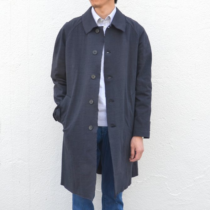 y50% off salezHarris Wharf London(nX[th)/ Creased Cotton Oversized Coat -(359)dark blue- #C9136PYC(1)