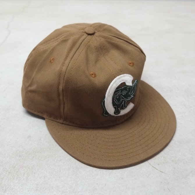 EBBETS FIELD FLANNELS(GxbcEtB[hEtlY)/  6PANEL CIEBFUEGOS ELEFANTES (COTTON)-BROWN- (1)