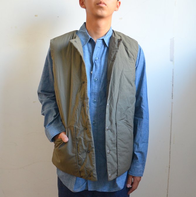 Orslow cotton shop shell jacket