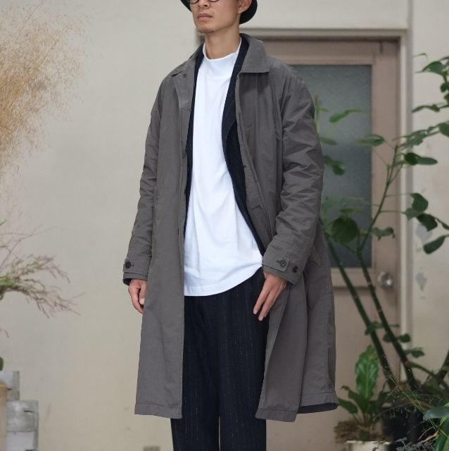 17 AW】SCYE BASICS(サイベーシック) PE/NY 高密度タフタ製品染め 