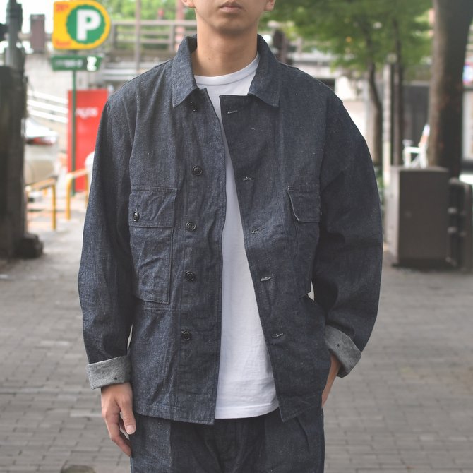 2018 AW】A VONTADE(ア ボンタージ) Short Fatigue Jacket -INDIGO