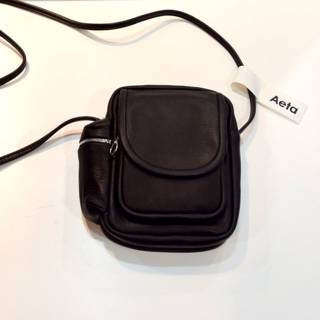 Aeta アエタ DA05 SHOULDER POUCH[black]