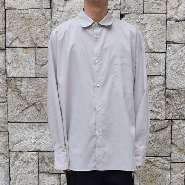 stein 23aw OVERSIZED DOWN PAT SHIRT