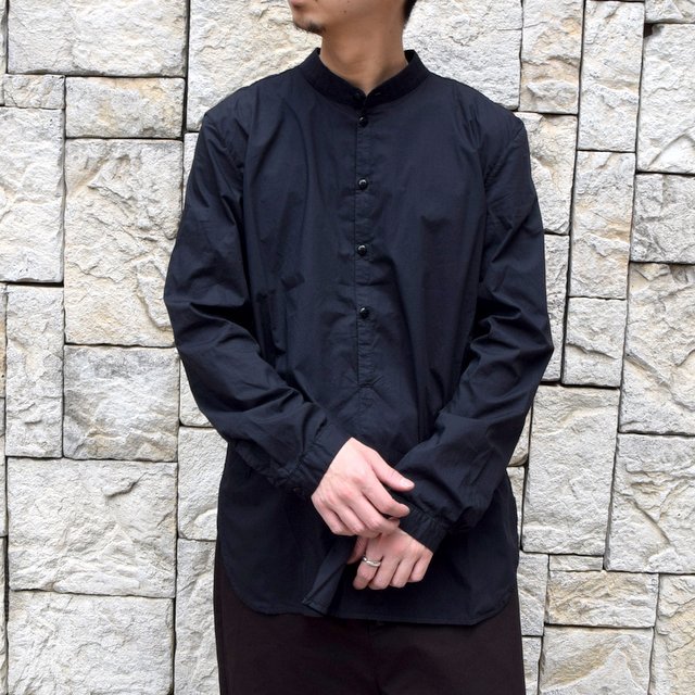 トゥーグッド THE BOTANIST SHIRT バンドカラーシャツ 長袖