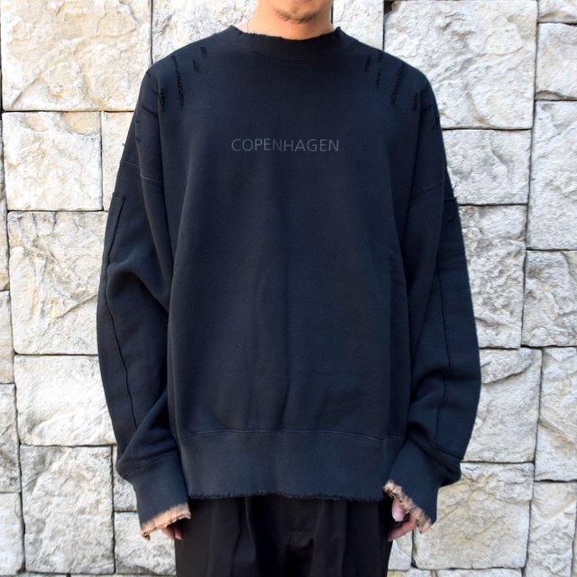 ネットオンラインストア WILDSIDE × stein OVERSIZED REBUILD SWEAT