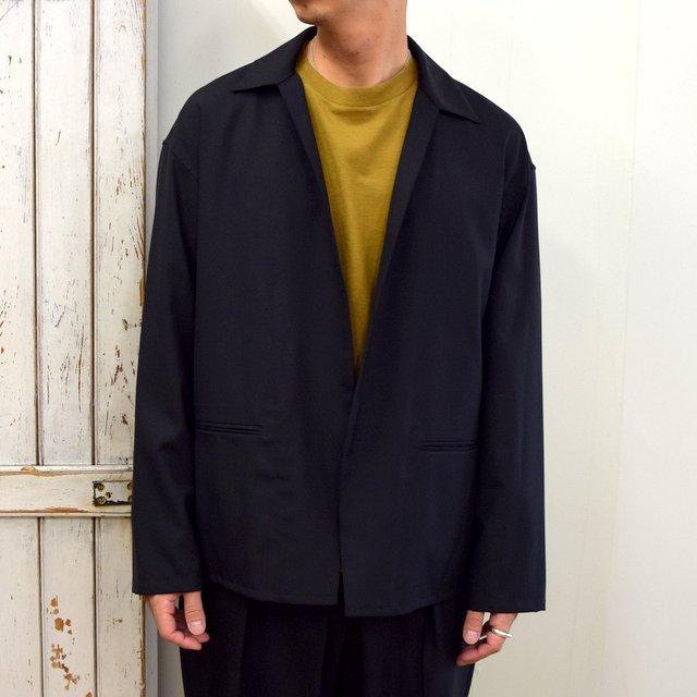 YOKE(ヨーク)/ JACKET CARDIGAN -BLACK- #YK20AW0137J／acoustics Men's