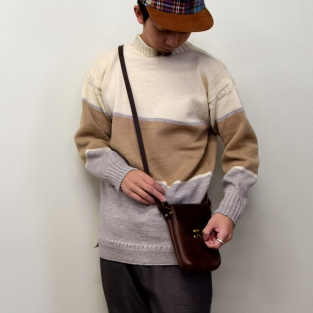 BROWN by 2 tacs ブラウンバイツータックス/ GUERNSEY WOOLLENS