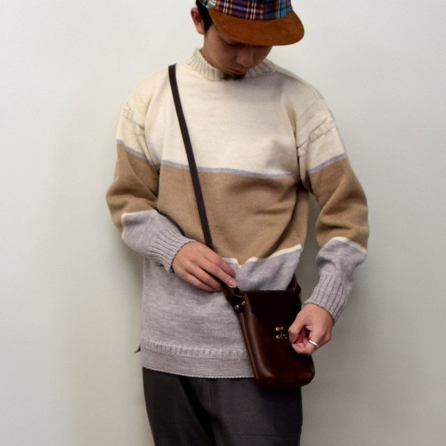 BROWN by 2-tacs (ブラウンバイツータックス)/ GUERNSEY WOOLLENS