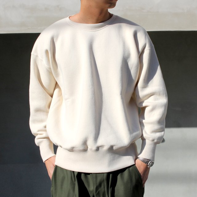  OLDE HOMESTEADER(I[hz[Xeb_[)/ CREW NECK LONG SLEEVE -ECRU- #EQP001(1)