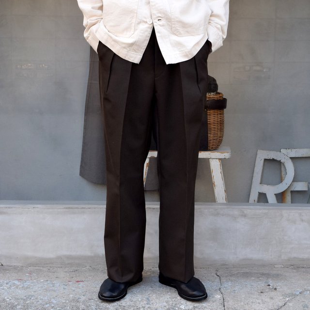 【未使用】NEAT cavalry twill wide khaki