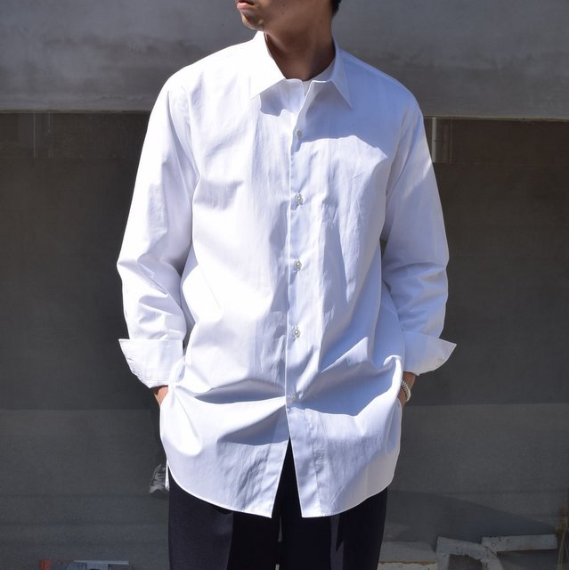 HEUGN/クラシックシャツ/size3/SHIRT001/james/白-