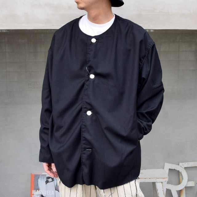 ISSUETHINGS(イシューシングス)/ NO COLLAR JACKET -2Color 