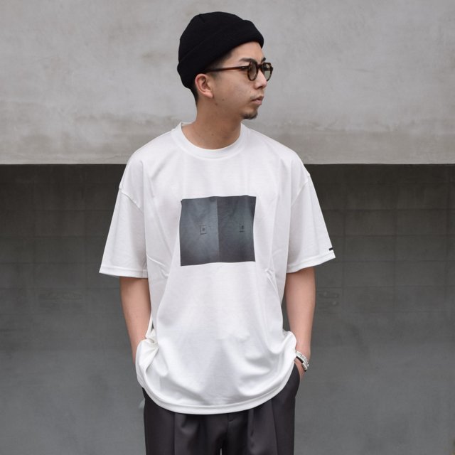 stein(シュタイン)/ PRINT TEE ・RECONSIDER・-2Color- #ST.249／acoustics Men's