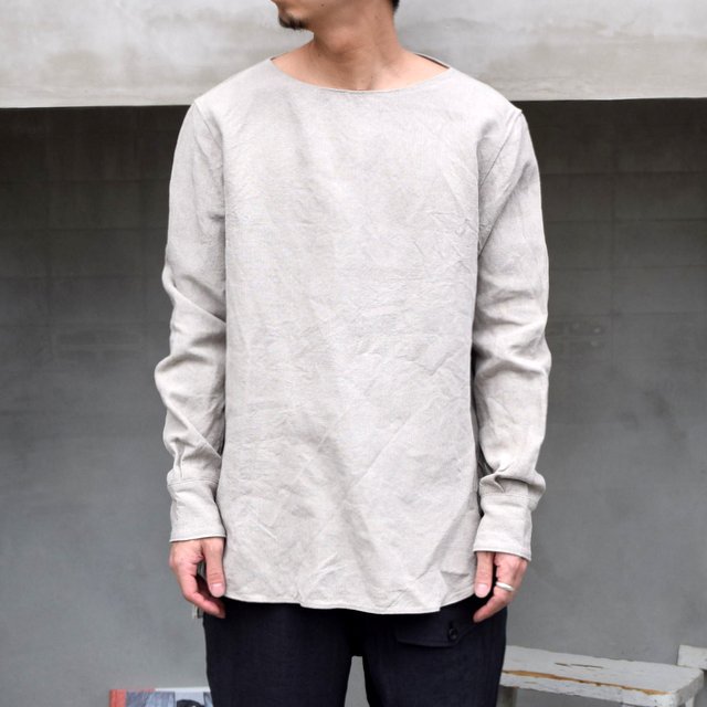 sus-sous sleeping shirt size7 ウールカシミヤシャツ-