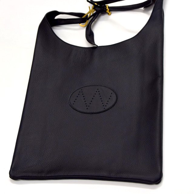 NICENESS(ナイスネス)/ LOWE-MEDI HORSE LEATHER BAG -BLACK- #NN-LCLA