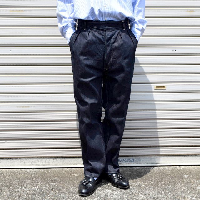 KAPTAIN SUNSHINE(キャプテンサンシャイン)/GURKHA TROUSERS -INDIGO ...