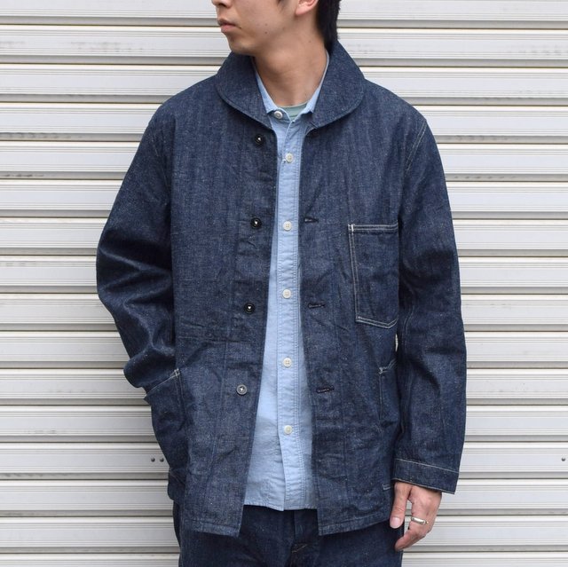 A VONTADE(ア ボンタージ) SHAWL COLLAR DENIM COVERALL -INDIGO- #VTD ...