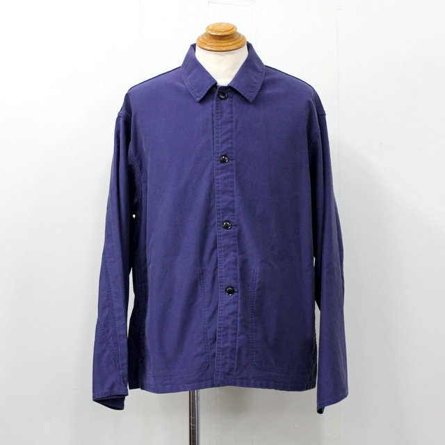 blurhms (ブラームス)/ Light Moleskin Work Jacket -FadePurpleNavy