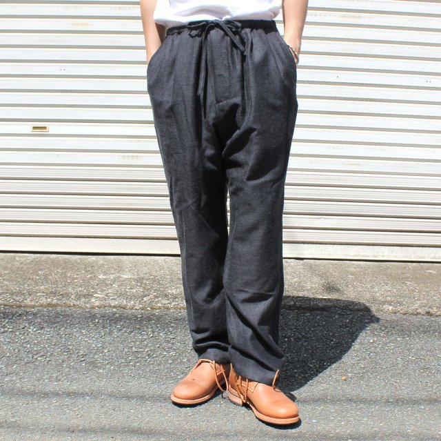 Maatee&sons Military slacks 俺のGun panグレー | myglobaltax.com