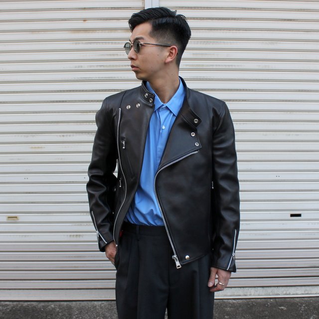 SCYE(サイ)/ Lamb Skin Leather Biker Jacket -BLACK- #1121-63006(1)