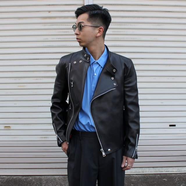 SCYE(サイ)/ Lamb Skin Leather Biker Jacket -BLACK- #1121-63006 ...