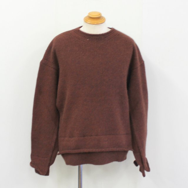 YOKE(ヨーク)/CONNECTING CREW NECK KNIT LS #YK21AW0286S／acoustics