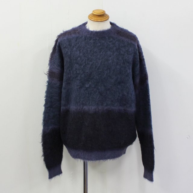 yoke Rothko Border Crew Neck - ニット/セーター