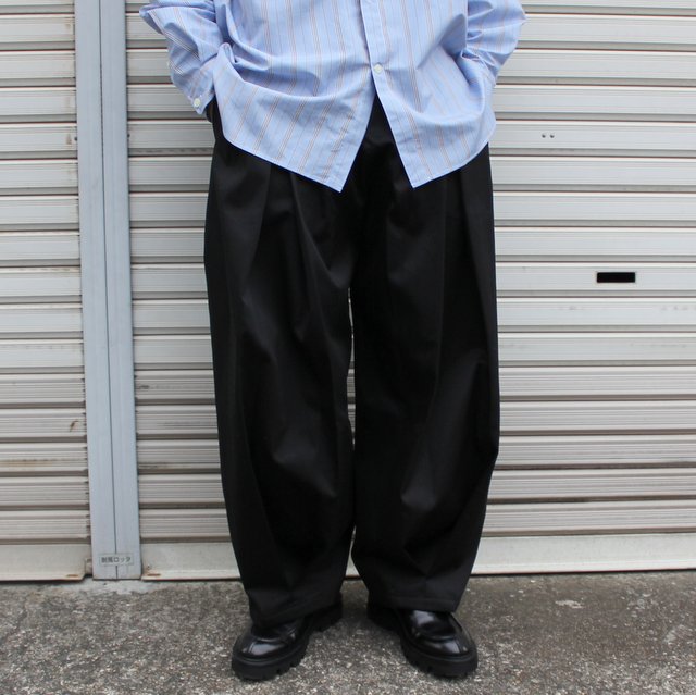 超希少サイズsagenation box pleat pantsセイジネーション約4151cm