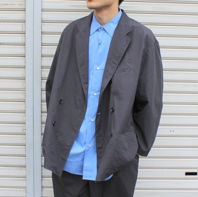 Graphpaper (グラフペーパー)/ Garment Dyed Poplin Oversized Double Jacket #GM221-20066(1)