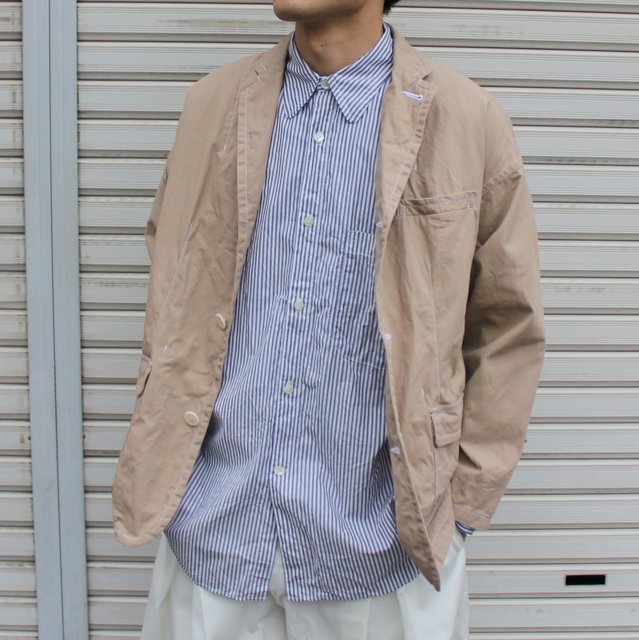 CASE STUDIES(P[X X^fB[Y) / COTTON TWILL JACKET -LIGHT BEIGE- (1)