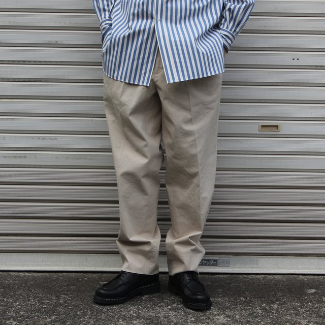 最終値下げ】HEUGN GEORGE 2PLEATED TROUSERS | srisolamalaipc.ac.in