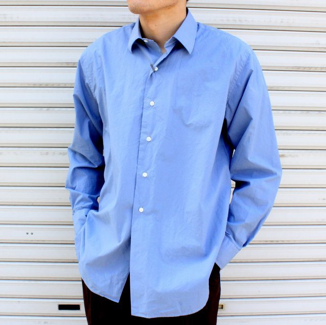 HEUGN (ユーゲン)/ ALAN -L/BLUE- #SHIRT019／acoustics Men's