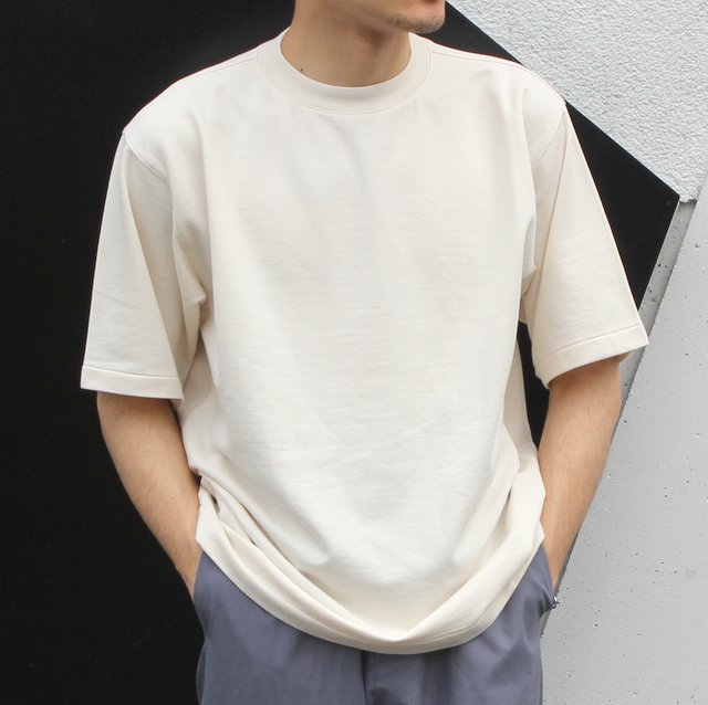 AURALEE(オーラリー)/SUPER HIGH GAUGE NAPPED SWEAT TEE -IVORY ...