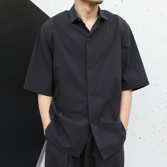 TEATORA(テアトラ)/ CARTRIDGE SHIRT S/S DOCTOROID ‐BLACK‐  #TT-SHT-SS-DR／acoustics Men's