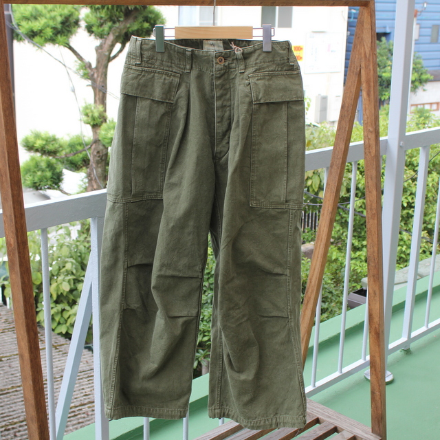 22aw HERILL ヘリル Duck Cargopants size1 - パンツ