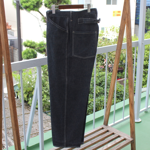 maatee\u0026sons denim work trousers サイズ1ウエスト股上股下ワタリ ...