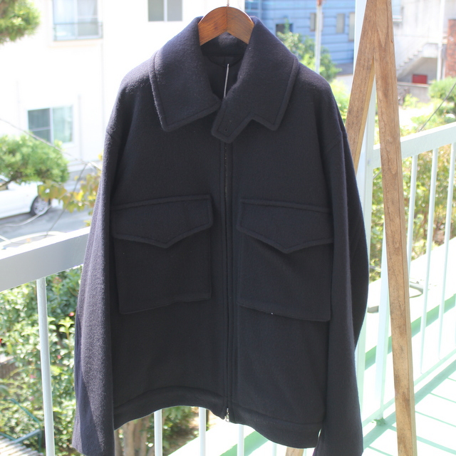 blurhms (ブラームス)/ Wool Beaver MK3WEP Jacket -DarkNavy