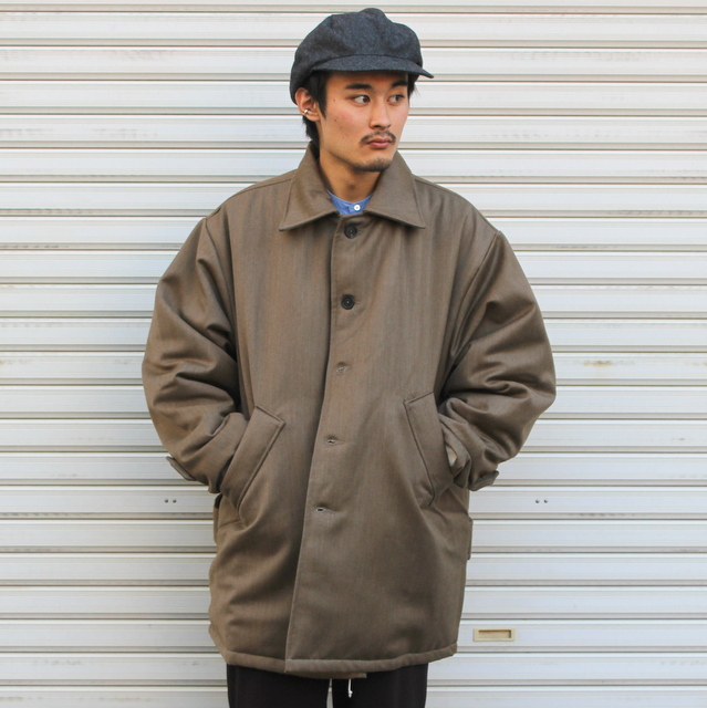 CAMIEL FORTGENS(J~G tH[gQX)/ XXL MAC WOOL -BROWN- #CF14100301(1)