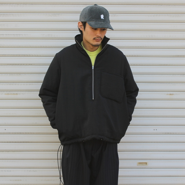 見たままの通りCAMIEL FORTGENS Loden Wool Fleece Anorak