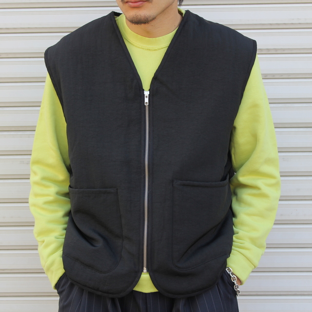 CAMIEL FORTGENS(カミエル フォートゲンス)/ ZIP VEST HEAVY TECH POLY ...