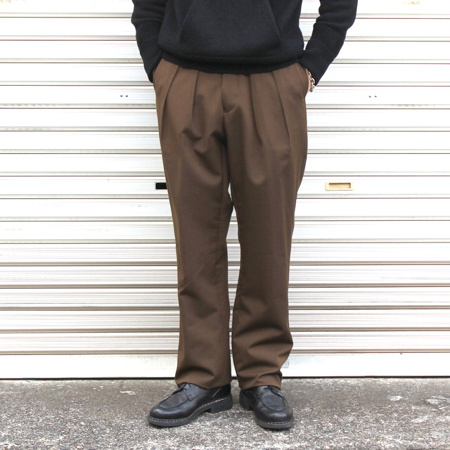 NEAT 23AW Flano Herringbone Wide Type Ⅰ股下66cm